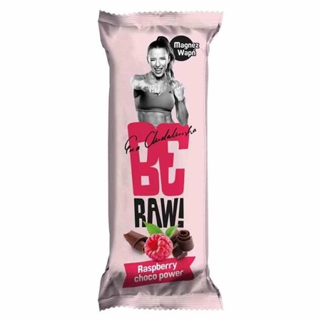 Zestaw: 10x BeRAW Baton owocowy Energy malinowy - 40g