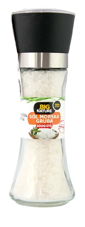 Big Nature Sól Morska Gruba Młynek 69 g
