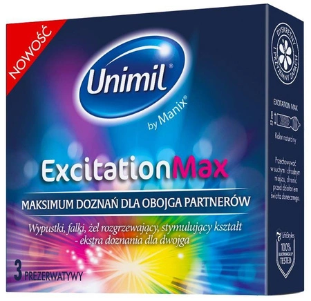 Excitation Max prezerwatywy 3szt