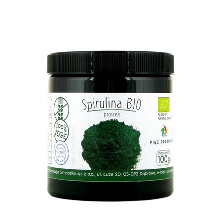 PIĘĆ PRZEMIAN Spirulina BIO proszek 100g