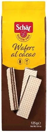 Schar − Wafers al cacao, wafle z kremem kakaowym bezgl. − 125 g