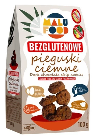 Ciastka pieguski ciemne BEZGL. B/C 100 g