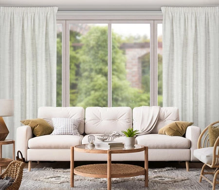 Zasłona gotowa Rosi na taśmie 140 x 270 cm, Beżowy