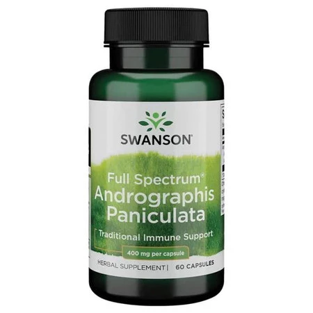 Full Spectrum Andrographis Paniculata 400 mg (60 kaps.)