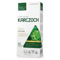 Medica Herbs Karczoch na wsparcie wątroby i układu pokarmowego 60 kaps.
