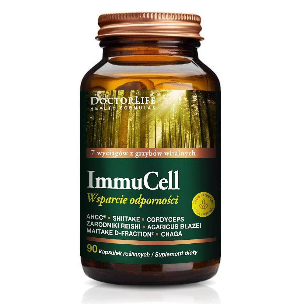 ImmuCell Defense ekstrakty z grzybów witalnych suplement diety 90 kapsułek
