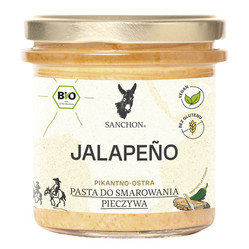 PASTA KANAPKOWA PAPRYKA JALAPENO BEZGLUTENOWA BIO 135 g -  SANCHON