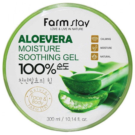 Aloevera Moisture Soothing Gel koreański aloesowy żel 300ml