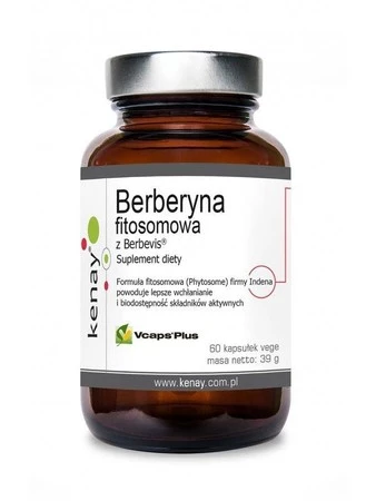 Berberyna fitosomowa z Berbevis® (60 kaps.)