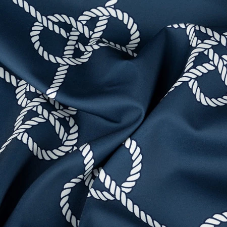 Zasłona gotowa Garden 14 na Szelkach 155 x 200 cm, Granatowy