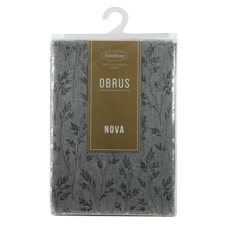 OBRUS SIMONA 140 X 180 CM SREBRNY