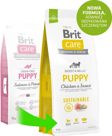 Brit Care Dog Sustainable Puppy Chicken Insect 1kg