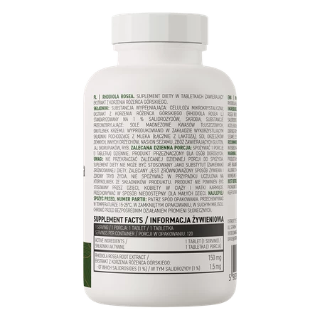 OstroVit Rhodiola Rosea Różeniec Górski VEGE 120 tabl.