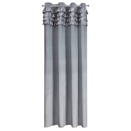 ZASŁONA GOTOWA ERIN 140 X 250 CM SZARY