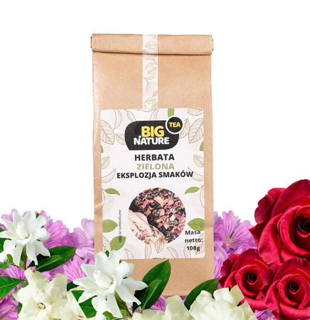 Herbata zielona EKSPLOZJA SMAKÓW 100g