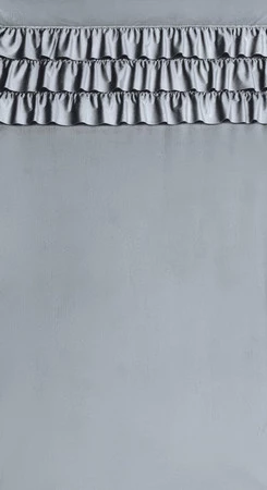 ZASŁONA GOTOWA SAMI 140 X 250 CM SREBRNY