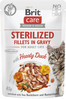 BRIT Care Cat GF STERILIZED Duck Kaczka Sos 85g
