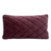 POSZEWKA VELVET 29 30 X 50 CM BORDOWY