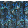 ZASŁONA GOTOWA LAZUR 140 X 250 CM CZARNY