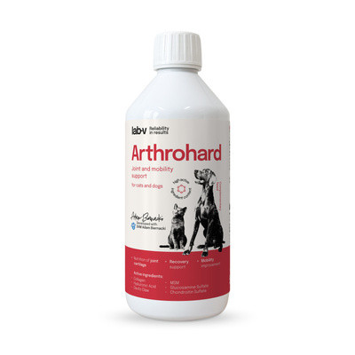 Lab-V ArthroHARD Preparat na wsparcie stawów dla psa i kota 500ml - Nabea.pl