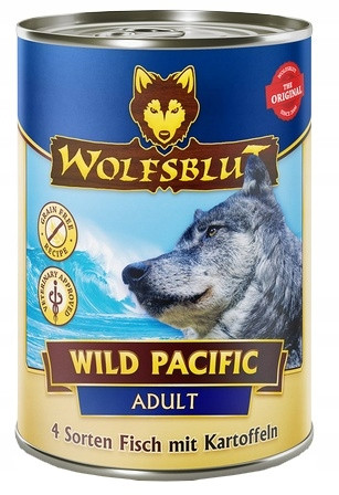 Wolfsblut Dog Wild Pacific – ryby i ziemniaki - 395 g