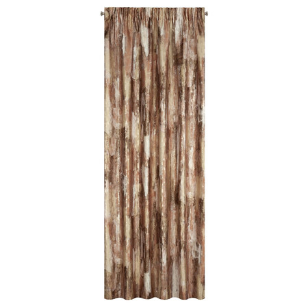 ZASŁONA GOTOWA ELLA NA TAŚMIE 140 X 270 CM CEGLASTY