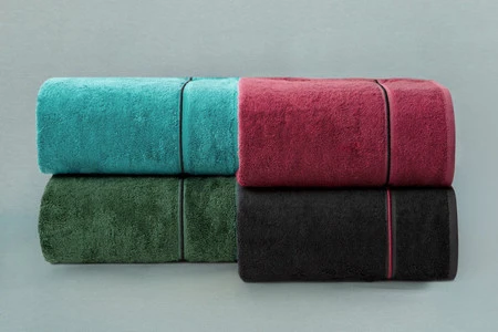 Ręcznik Bambo (06) 50 x 90 cm, Czarny