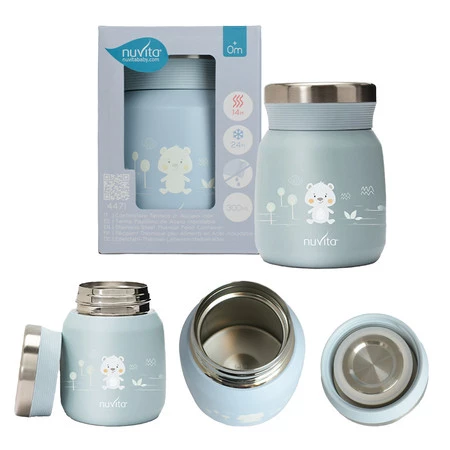 Nuvita, Termos, Jasnoniebieski, 300 ml