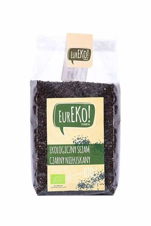 Eureko − Sezam czarny niełuskany BIO − 250 g