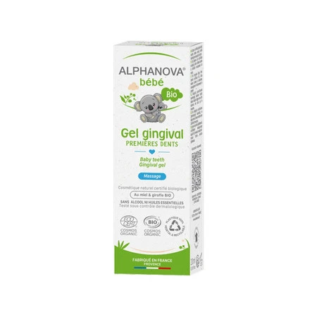 Alphanova Bebe Bio, Żel łagodzący ząbkowanie, 20 ml
