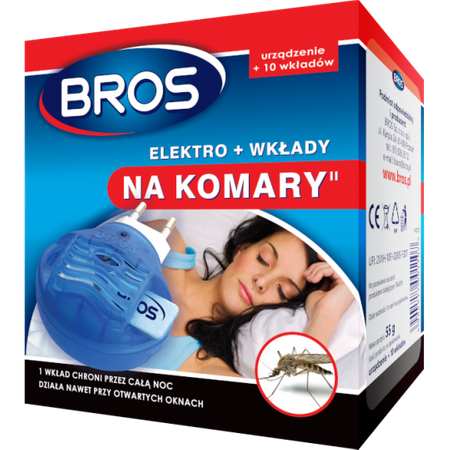 Elektro + płyn na komary do stosowania wewnątrz budynku