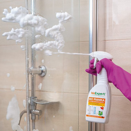 bioExpert, BIO Pianka do mycia kabin prysznicowych, 500 ml