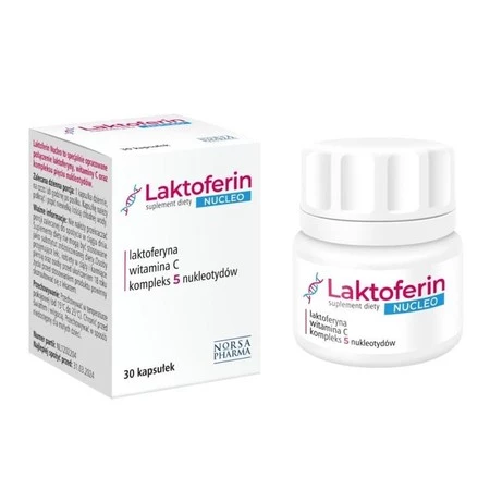 Norsa Pharma Laktoferin Nucleo 30 kaps.