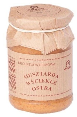 Musztarda wściekle ostra 210 g