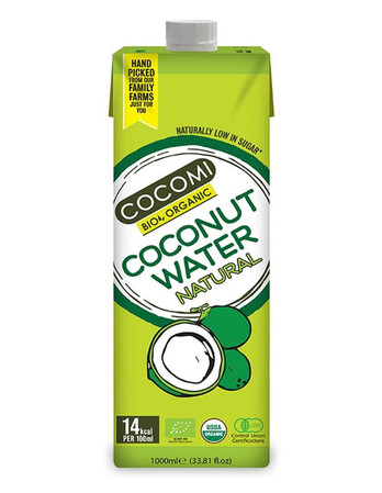 Cocomi − Woda kokosowa naturalna BIO − 1000 ml