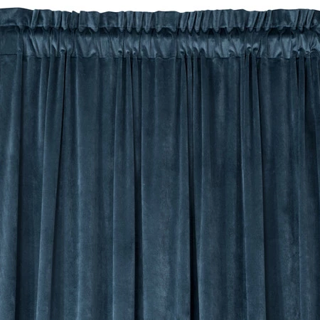 ZASŁONA GOTOWA PIERRE NA TAŚMIE 140 X 300 CM GRANATOWY