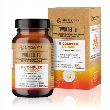 Twój Cel to B Complex D3 2000 - 180 tabl.