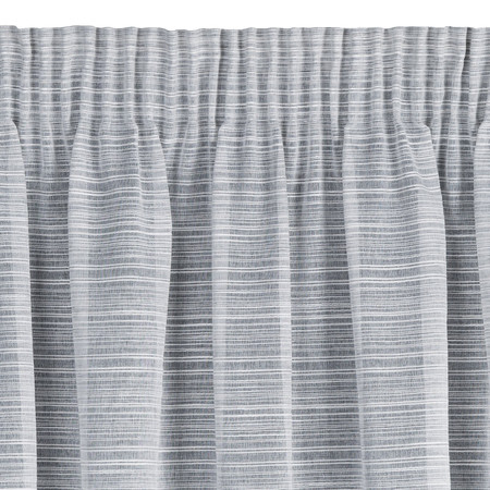 FIRANA GOTOWA ARIA NA TAŚMIE 140 X 300 CM SZARY