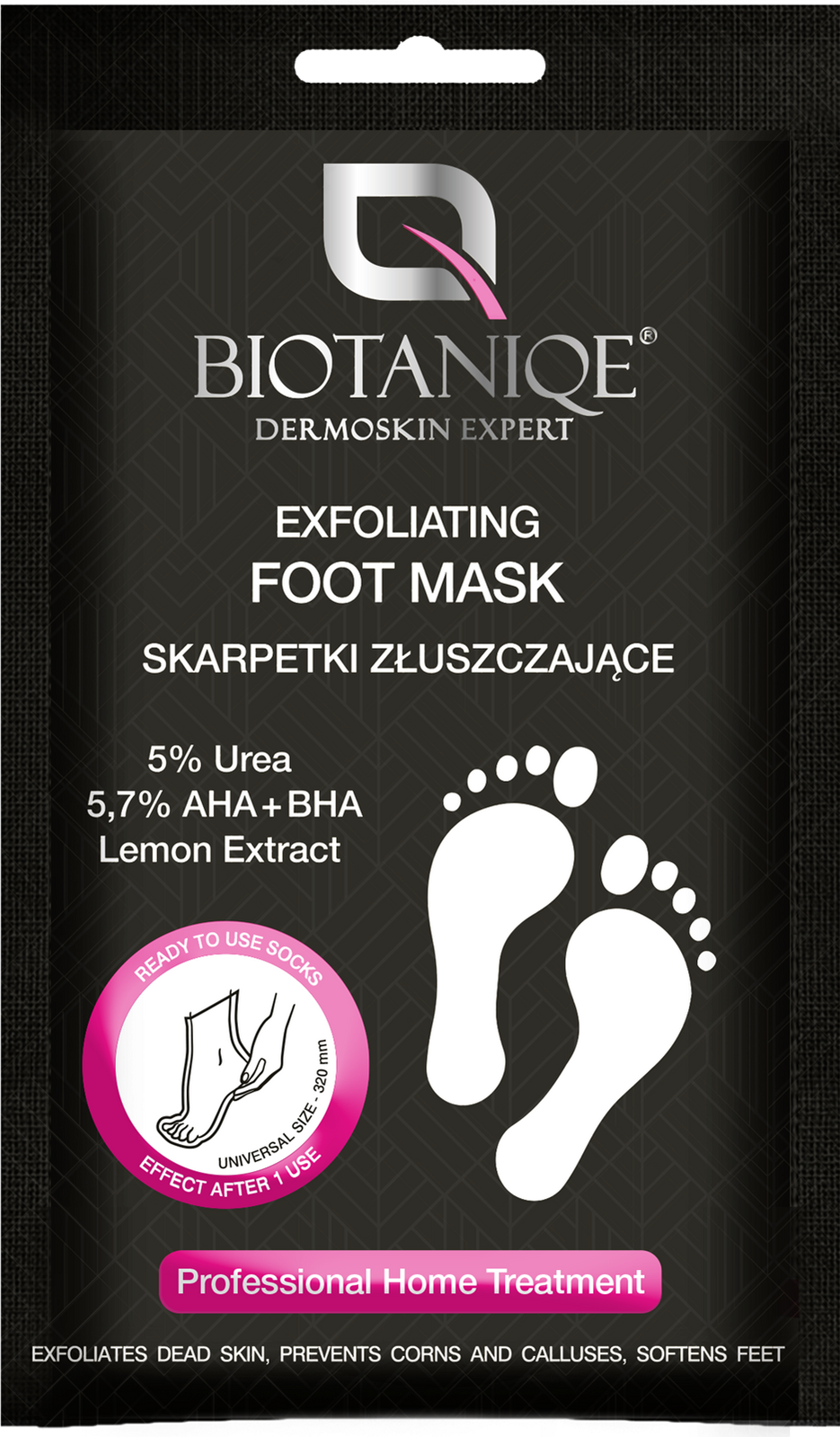 Biotaniqe - Skarpetki Złuszczające, 2x15 ml - Nabea.pl