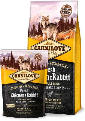 CARNILOVE Dog Adult Fresh Chicken / Rabbit 1,5kg