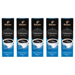 Zestaw 5x Tchibo Kawa Tchibo Cafissimo Fine Aroma 10 kapsułek