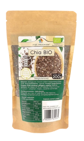 Pięć Przemian Chia BIO 200 g