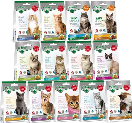 DR SEIDEL Smart Tasty Snack Zdrowa wątroba dla kota 50g