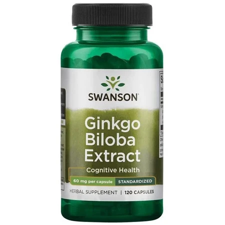 Swanson − Ginko Biloba ekstrakt 60 mg − 120 kaps.