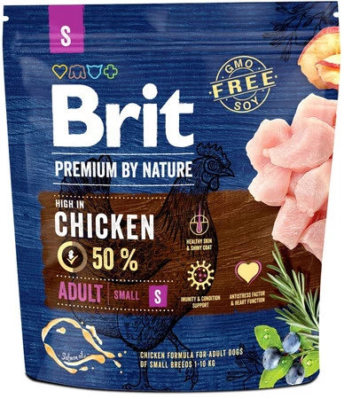 BRIT Premium by Nature Adult Small 1kg