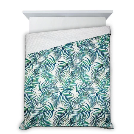 NARZUTA D91 PALMS 02 200 X 220 CM BIAŁY