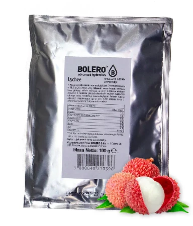 Bolero Bag Liczi ze stewią 100g napój w proszku bez cukru