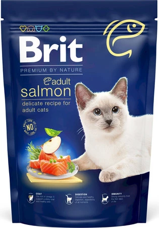 BRIT Premium by Nature Cat Adult SALMON 800g