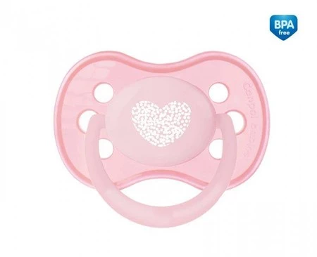 CANPOL Smoczek silikonowy. 6-18m PASTELOVE 1szt