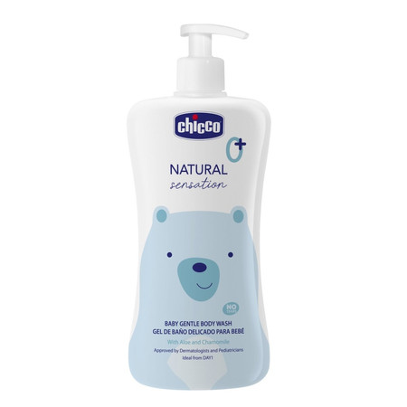 Natural Sensation delikatny płyn do mycia ciała 0m+ 500ml
